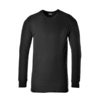 Thermal T-Shirt Long Sleeve – Black