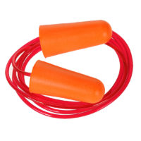 Corded PU Foam Ear Plug (200 pairs) – Orange