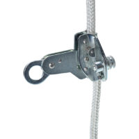 12mm Detachable Rope Grab – Silver