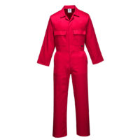Euro Work Coverall – Red