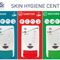 Deb 3-Step Wash/Sanitise/Restore Skin Hygiene Centre