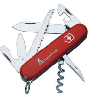 Camper Swiss Army Knife Red Blister Pack