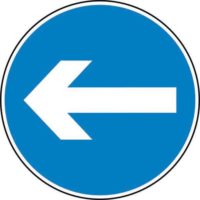 Horizontal Arrow Road Sign