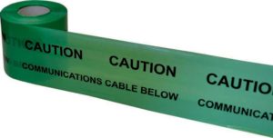 Caution Communications Cable Below Underground Tape 14063