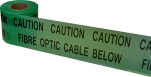 Caution Fibre Optic Cable Below Underground Tape 14065