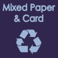 Mixed Paper & Card Warehouse Recycling Sack