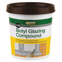 102 Butyl Glazing Compound Brown 2kg