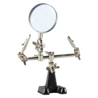 Helping Hands Holder – 2 Arms & Magnifier